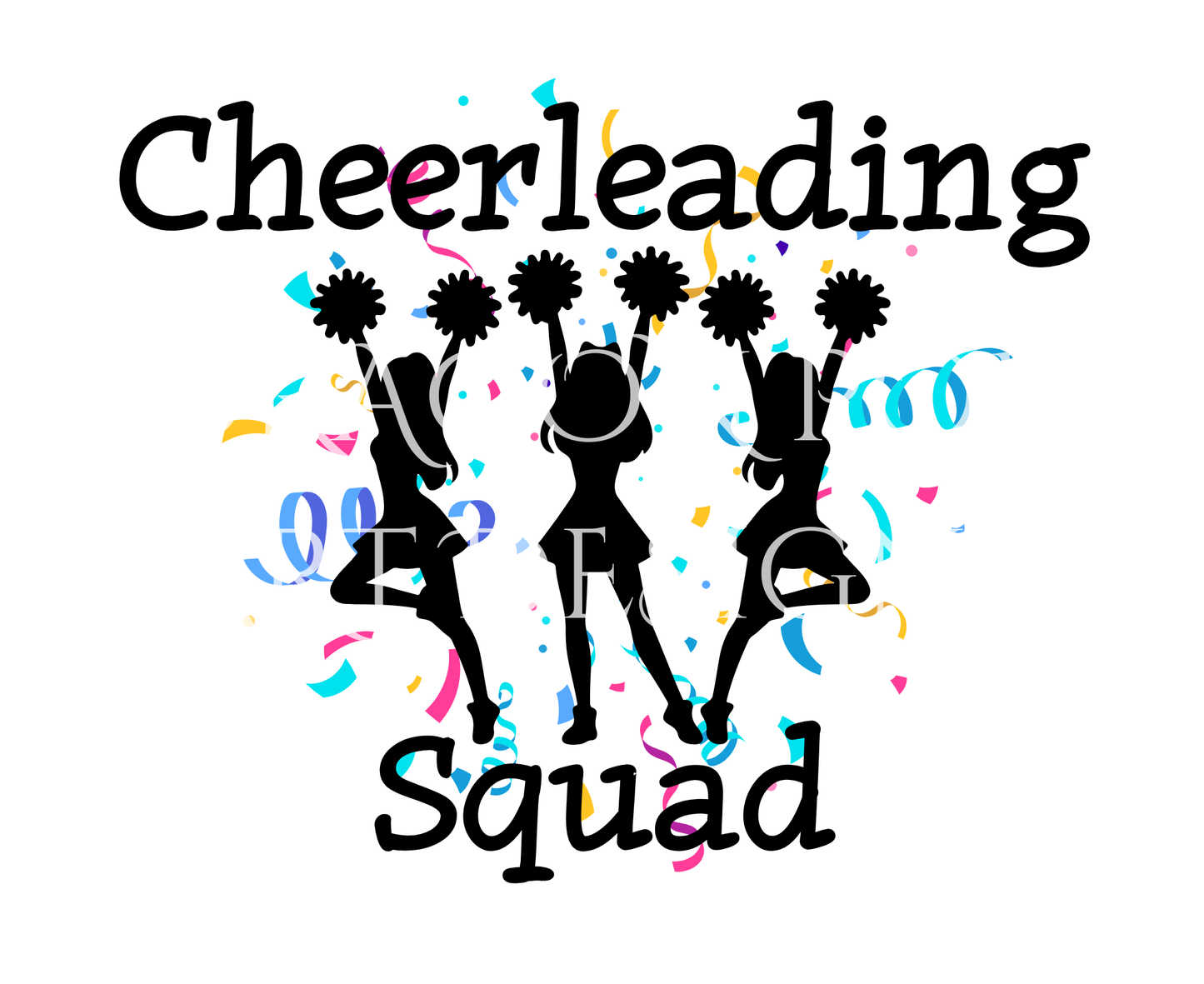 Cheerleading Squad Confetti