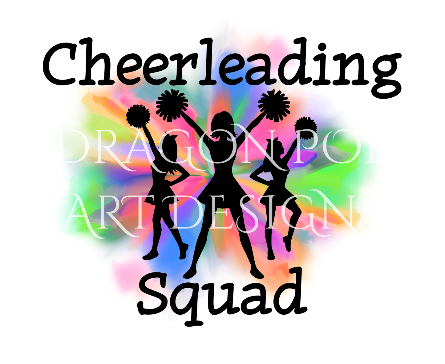 Cheerleading Squad Tie Dye