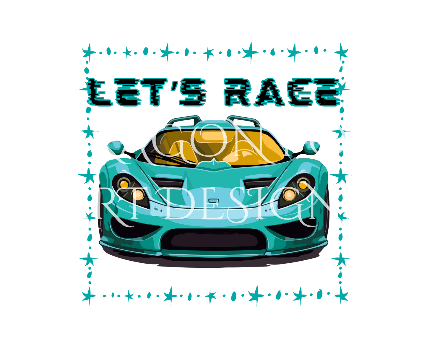 Let's Race Blue
