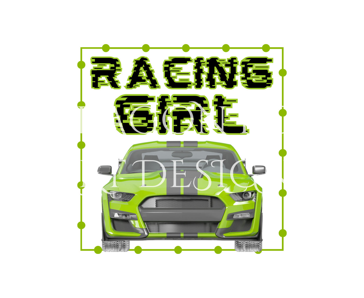 Racing Girl Green