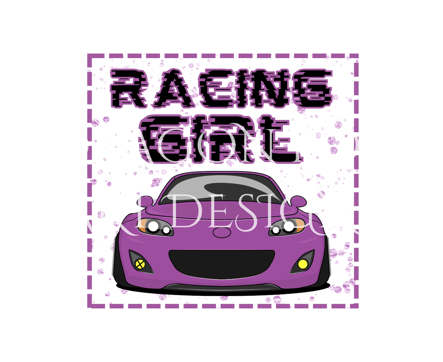 Racing Girl Purple