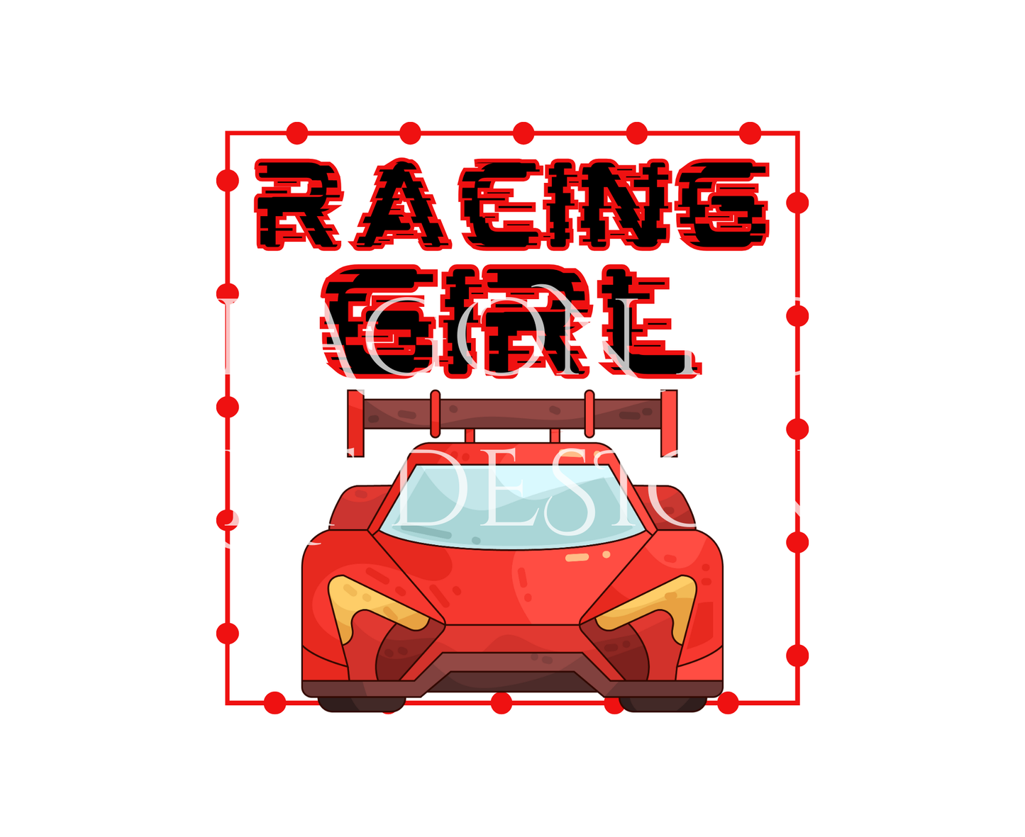 Racing Girl Red