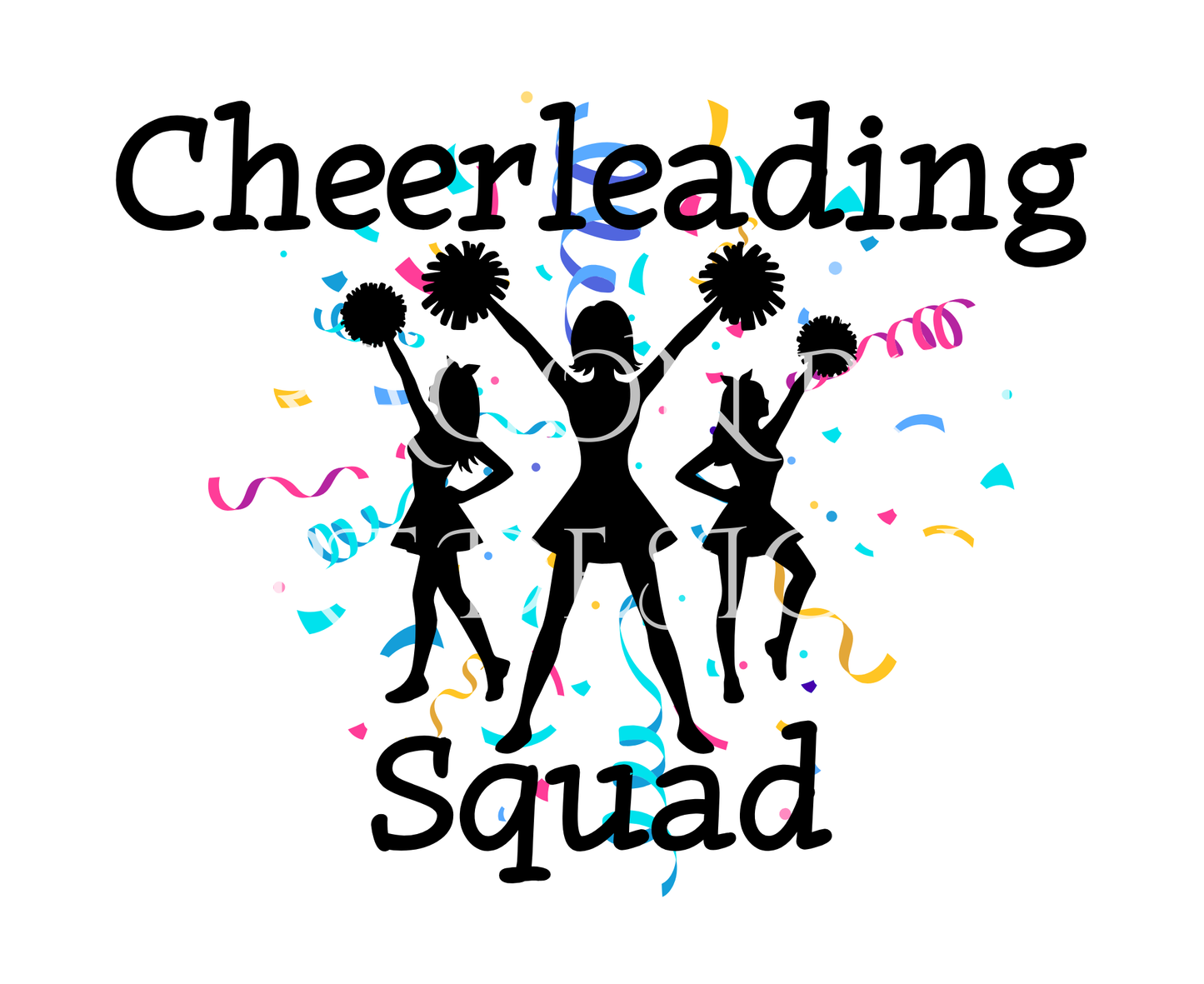 Cheerleading Squad Confetti