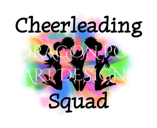 Cheerleading Squad Tie Dye