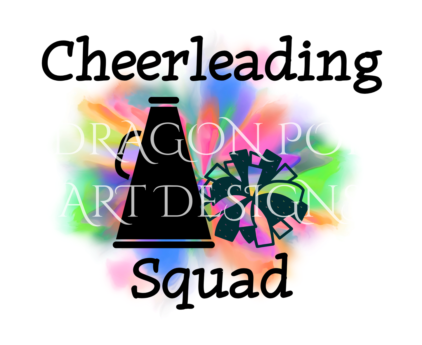 Cheerleading Squad Tie Dye
