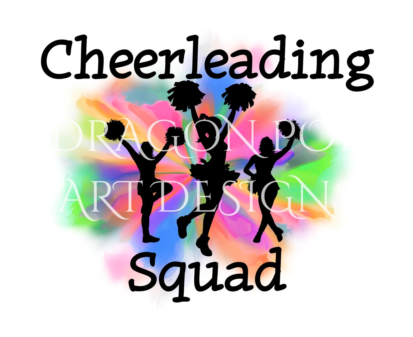 Cheerleading Squad Tie Dye