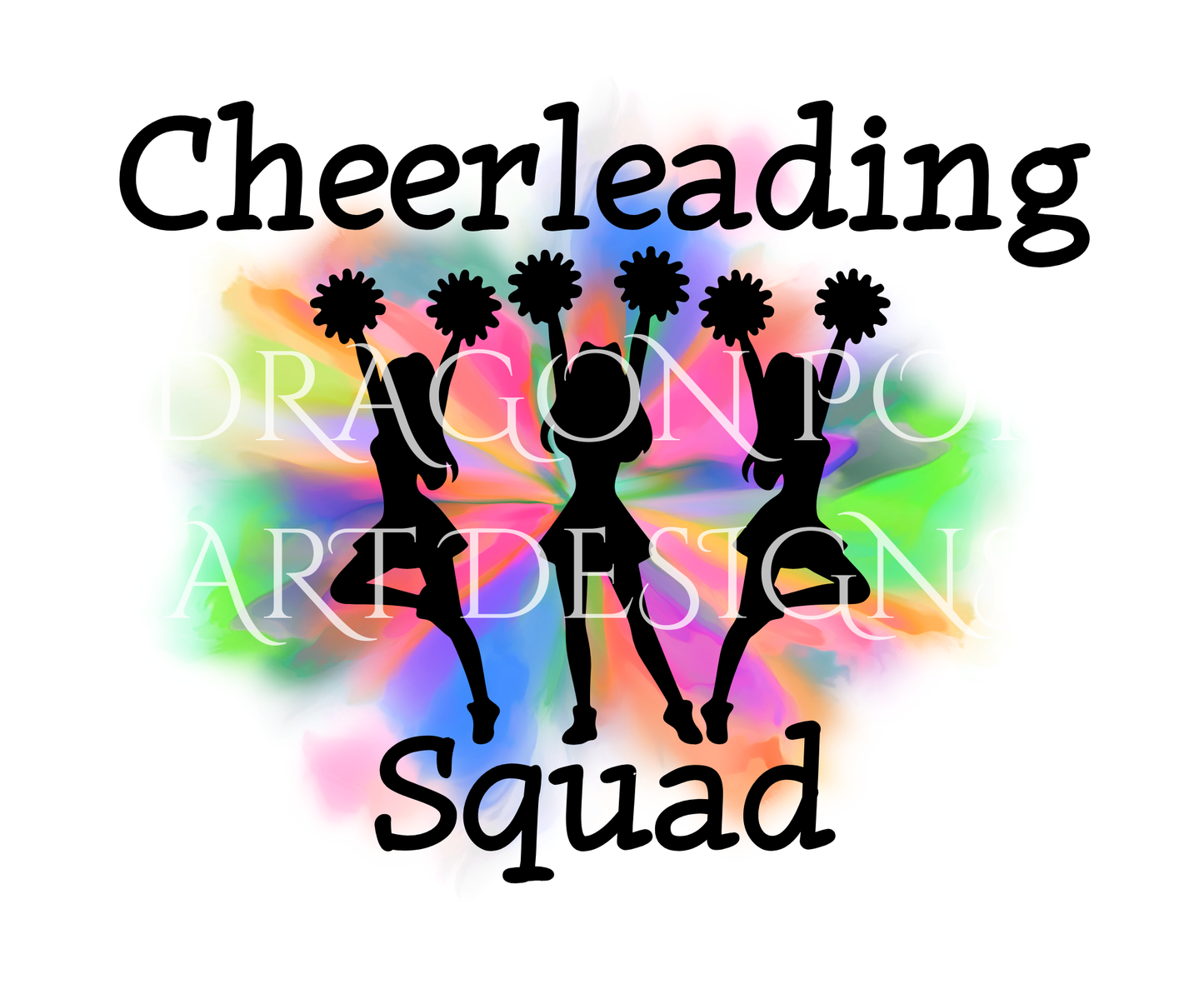 Cheerleading Squad Tie Dye