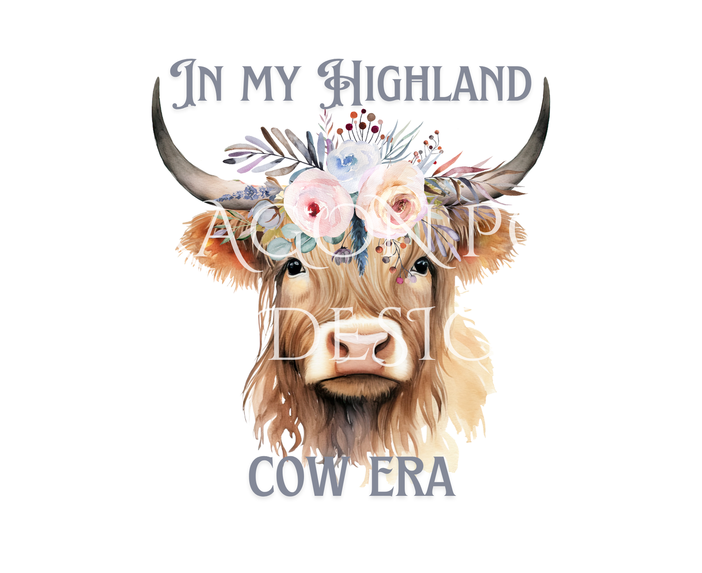 Highland Cow Flowers