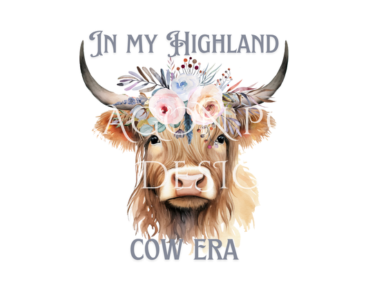 Highland Cow Flowers