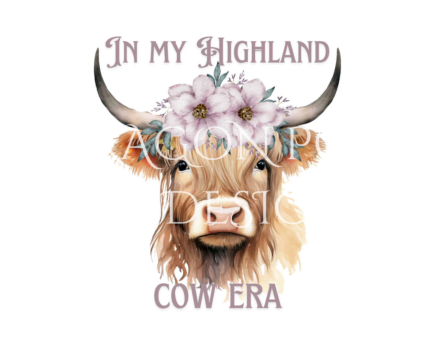 Highland Cow Flowers