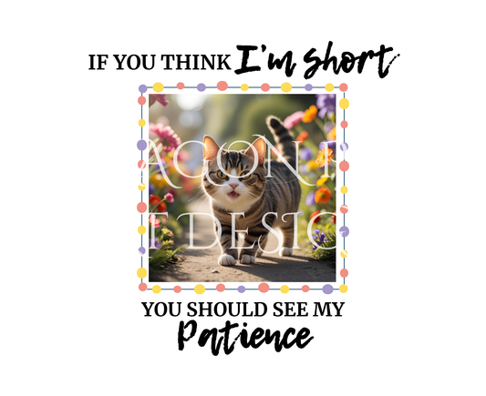 I'm Short Cat