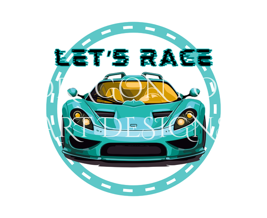 Let's Race Blue