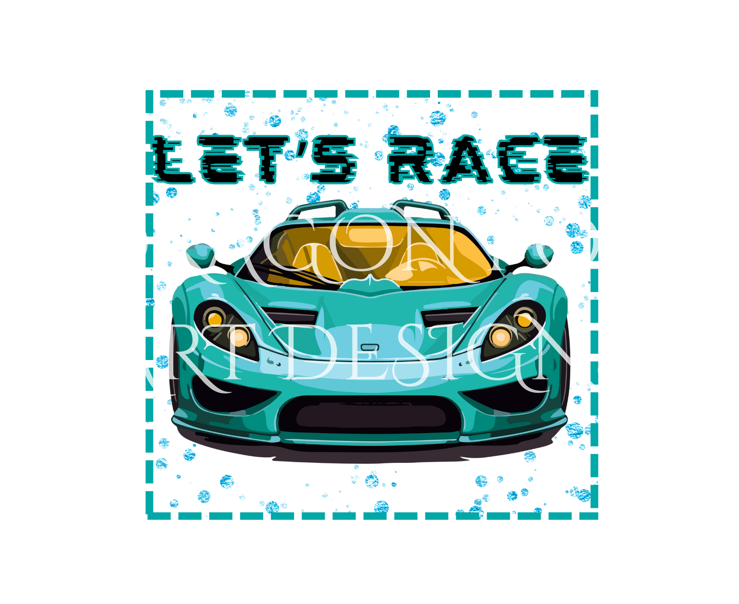 Let's Race Blue
