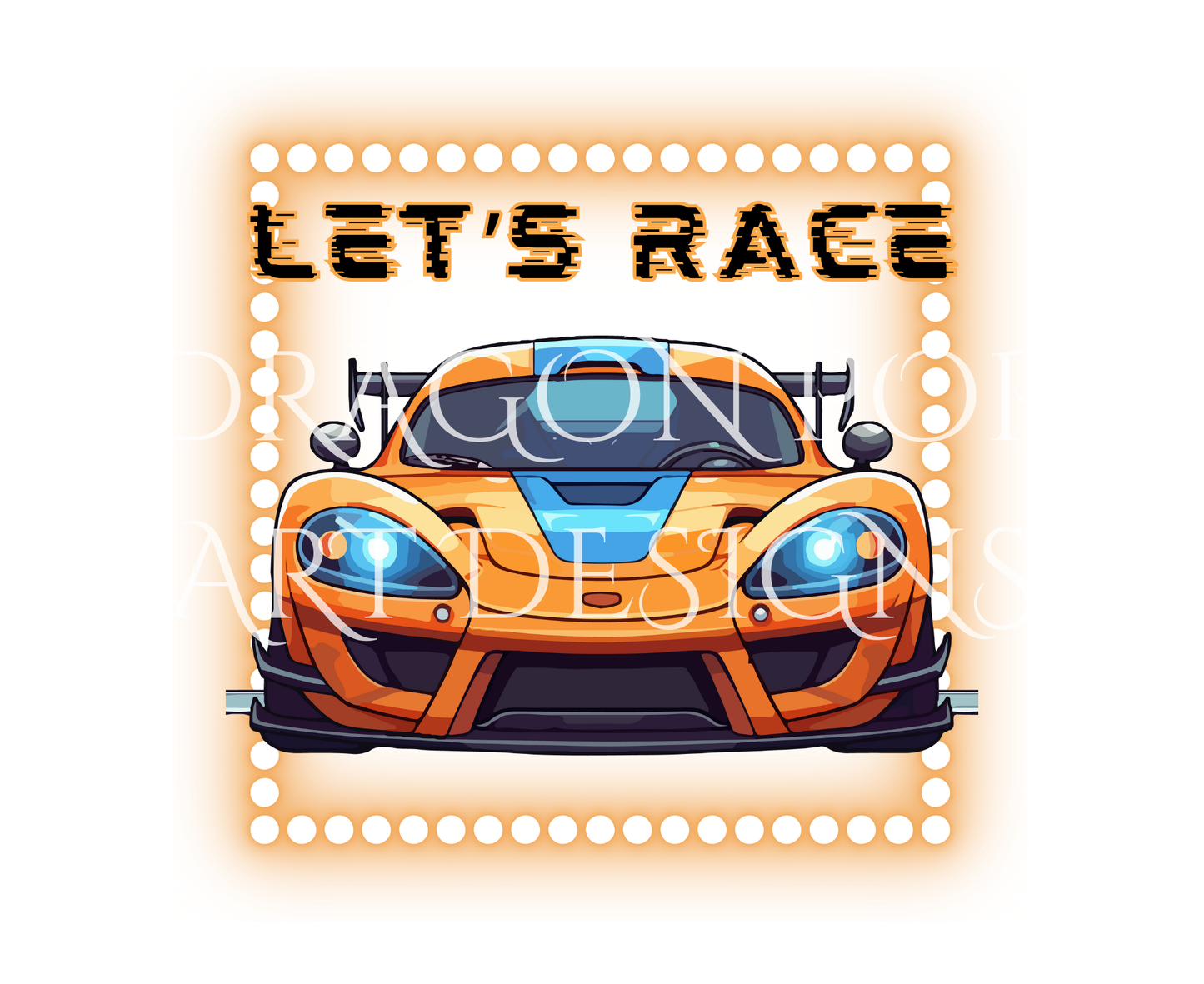 Let's Race Orange