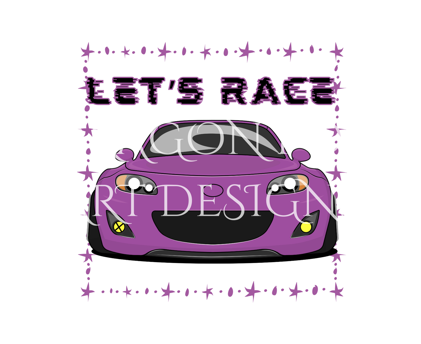 Let's Race Purple