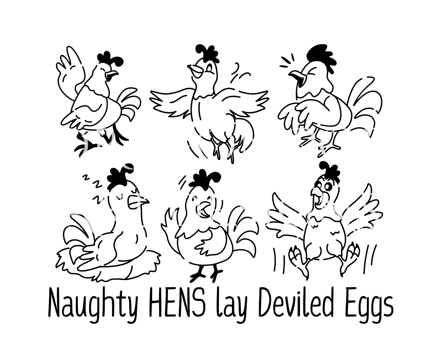 Naughty Hens