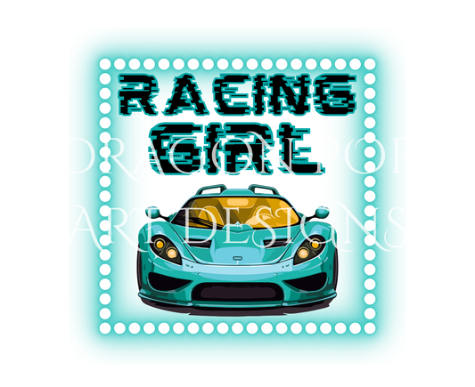 Racing Girl Blue