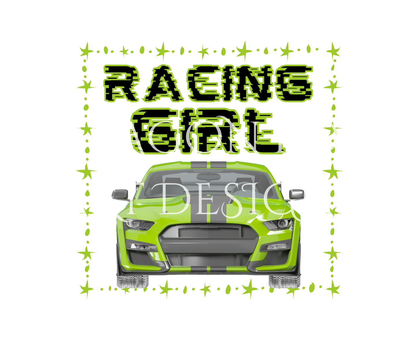 Racing Girl Green
