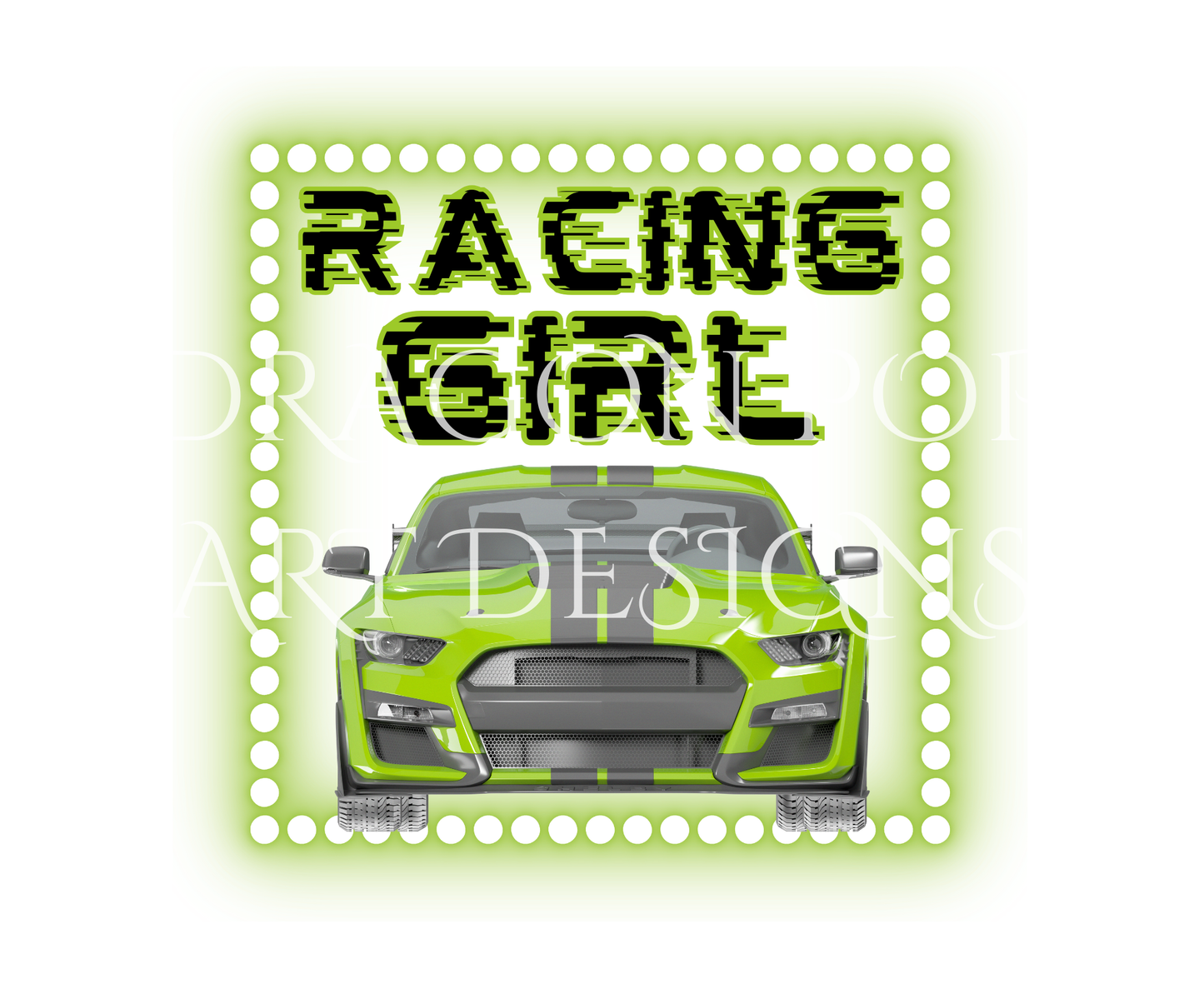 Racing Girl Green