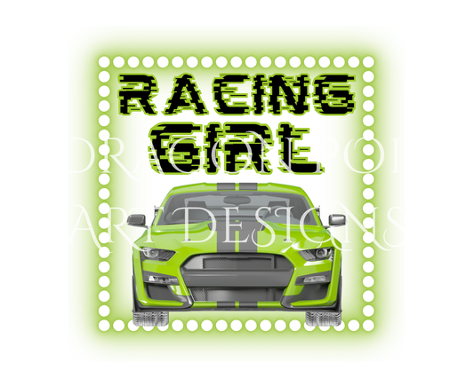 Racing Girl Green