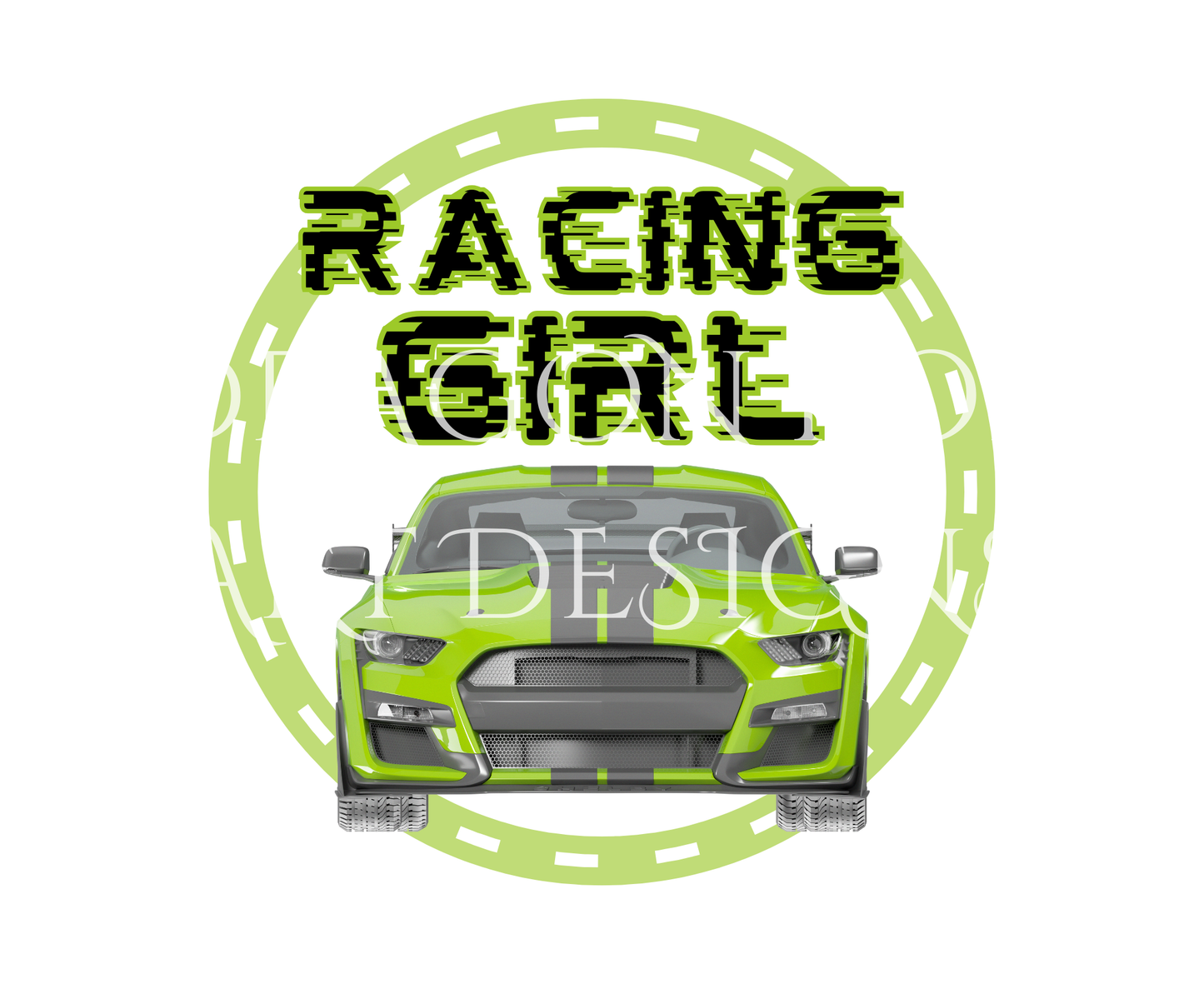 Racing Girl Green