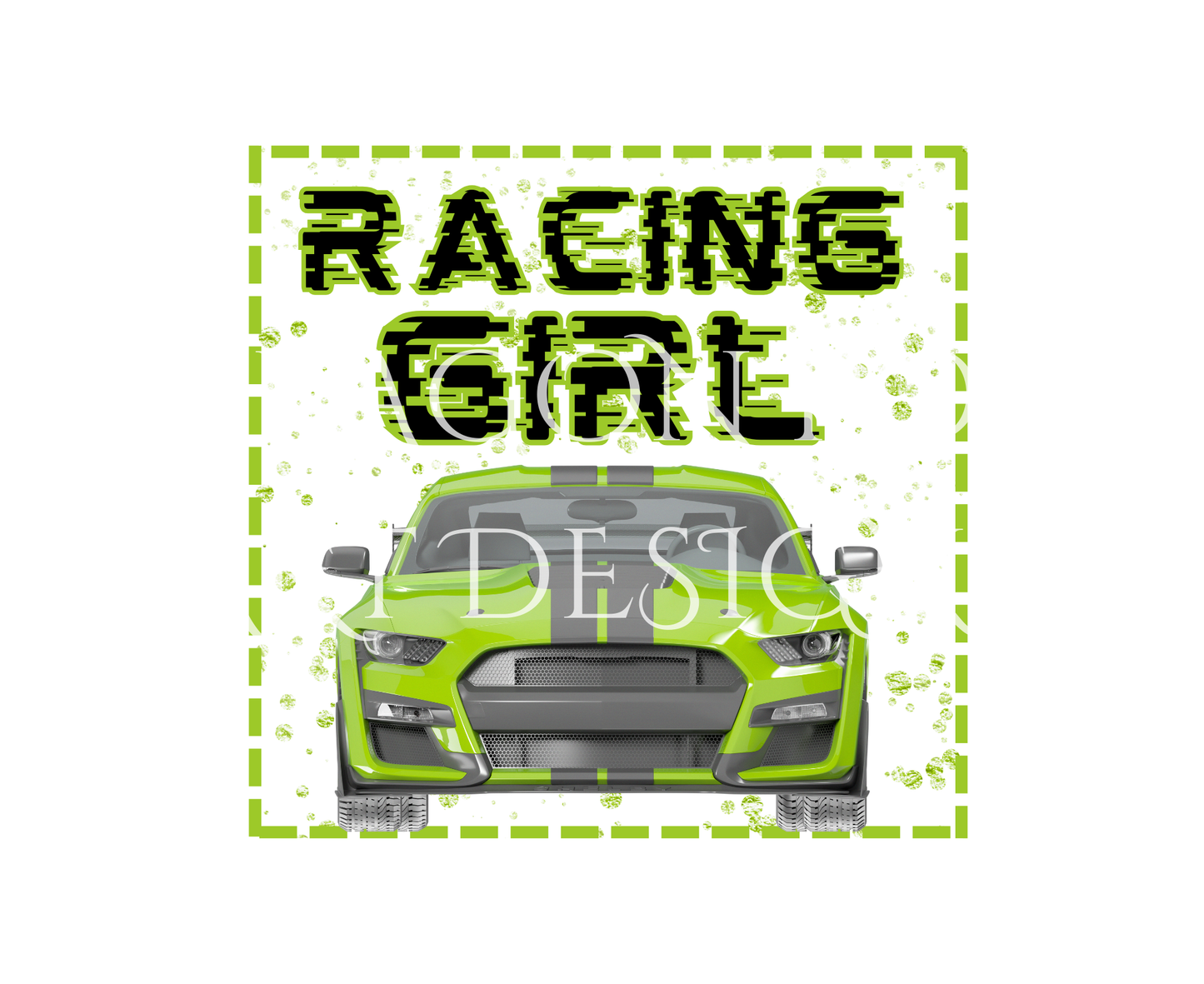 Racing Girl Green