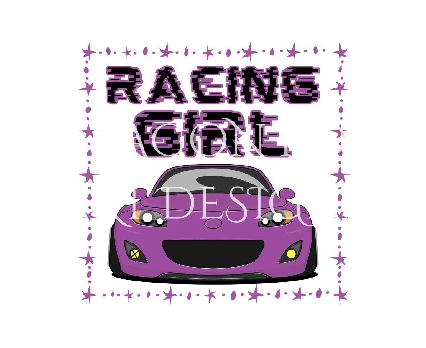 Racing Girl Purple