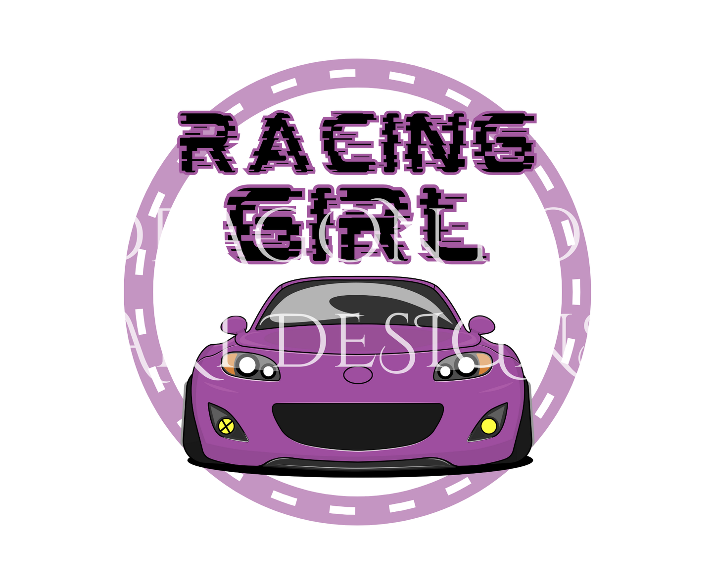 Racing Girl Purple