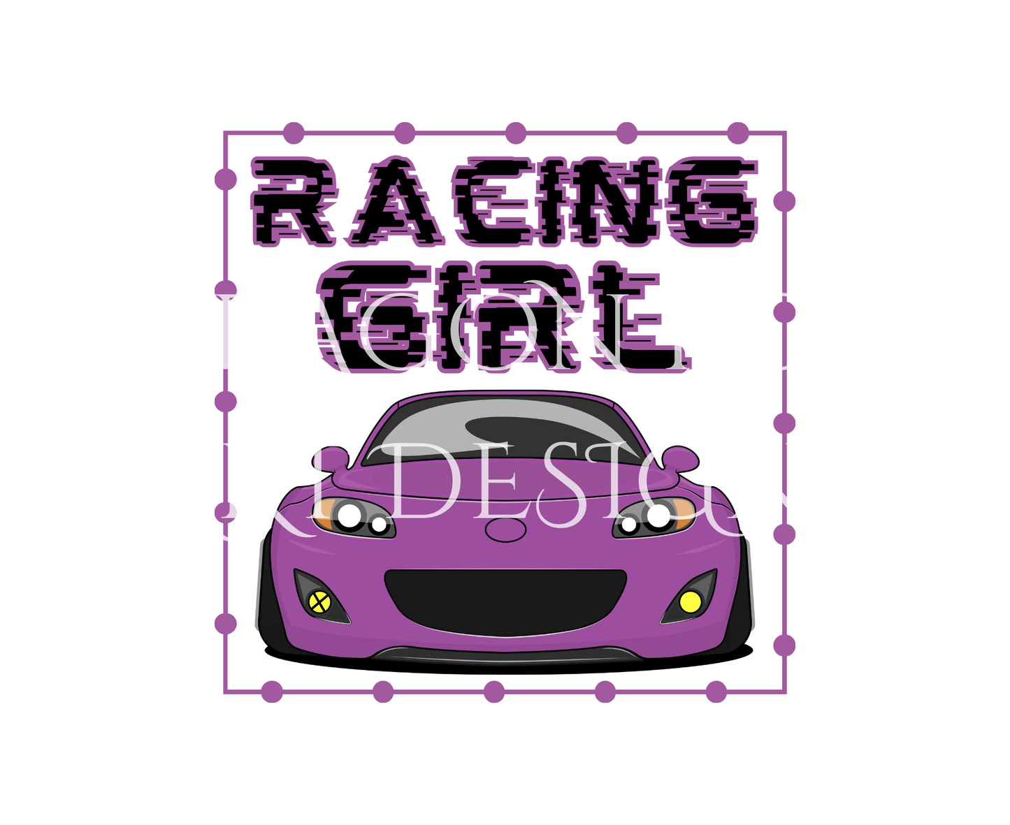 Racing Girl Purple