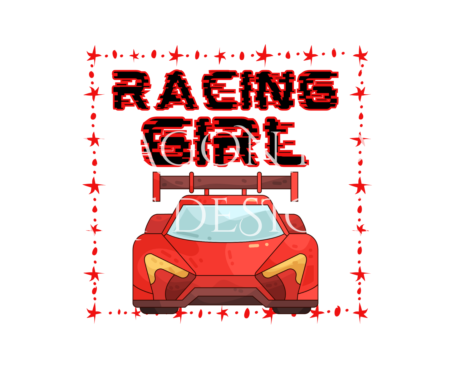 Racing Girl Red