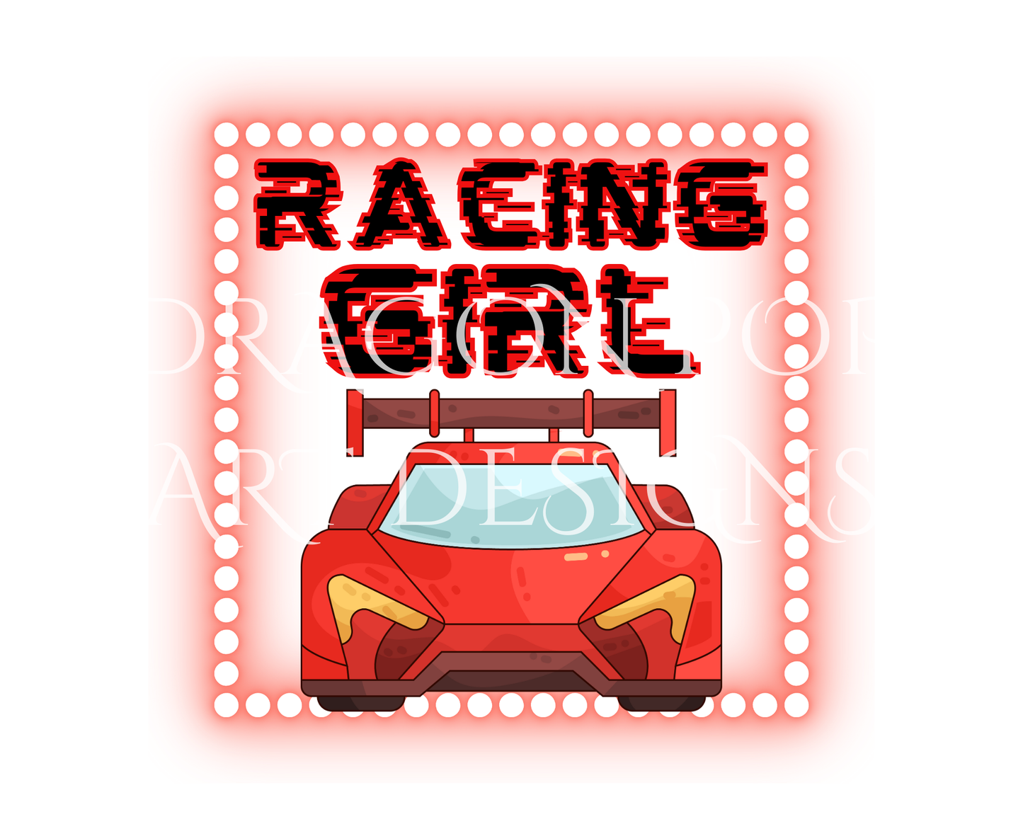 Racing Girl Red