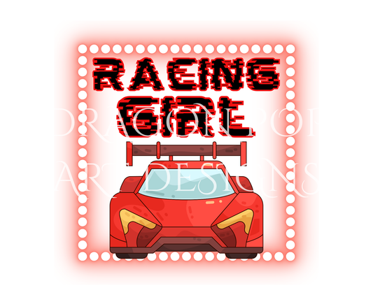 Racing Girl Red