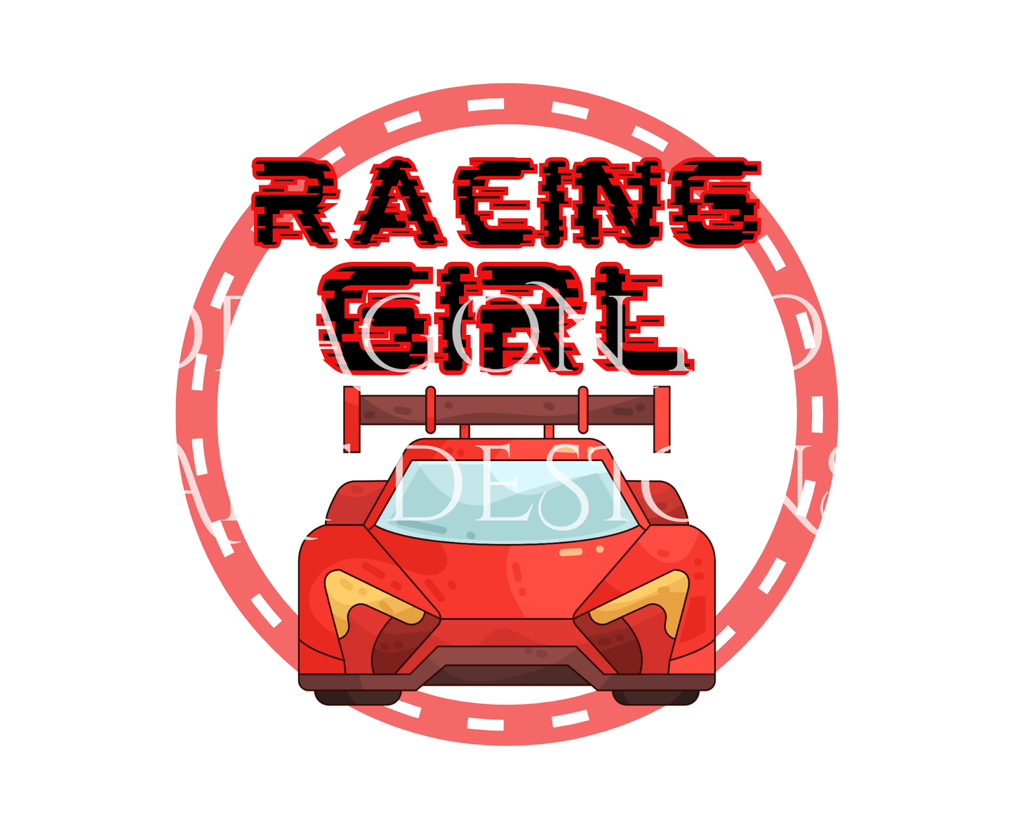 Racing Girl Red