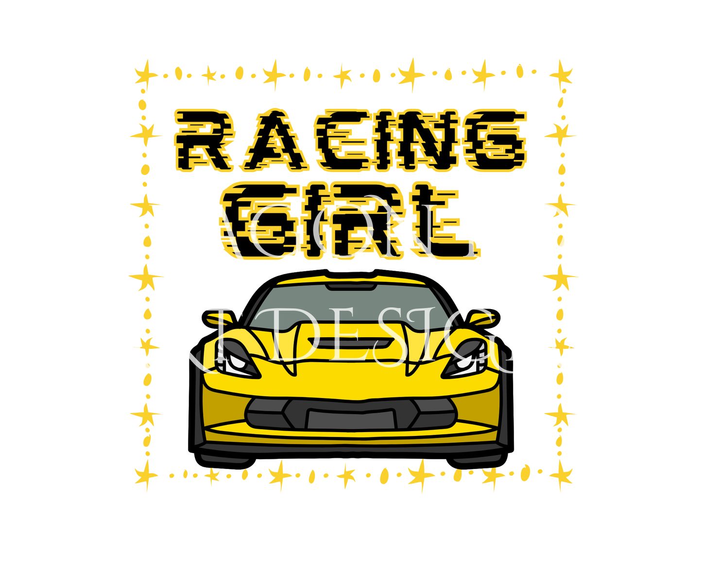 Racing Girl Yellow
