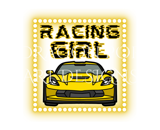 Racing Girl Yellow