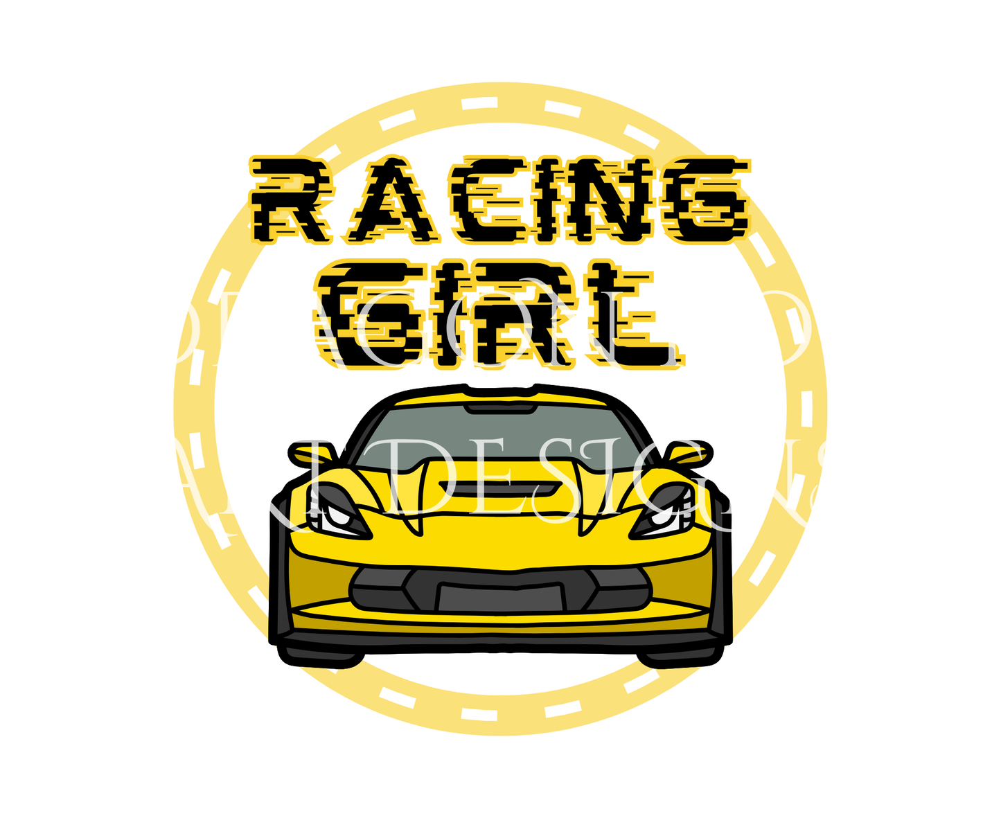 Racing Girl Yellow