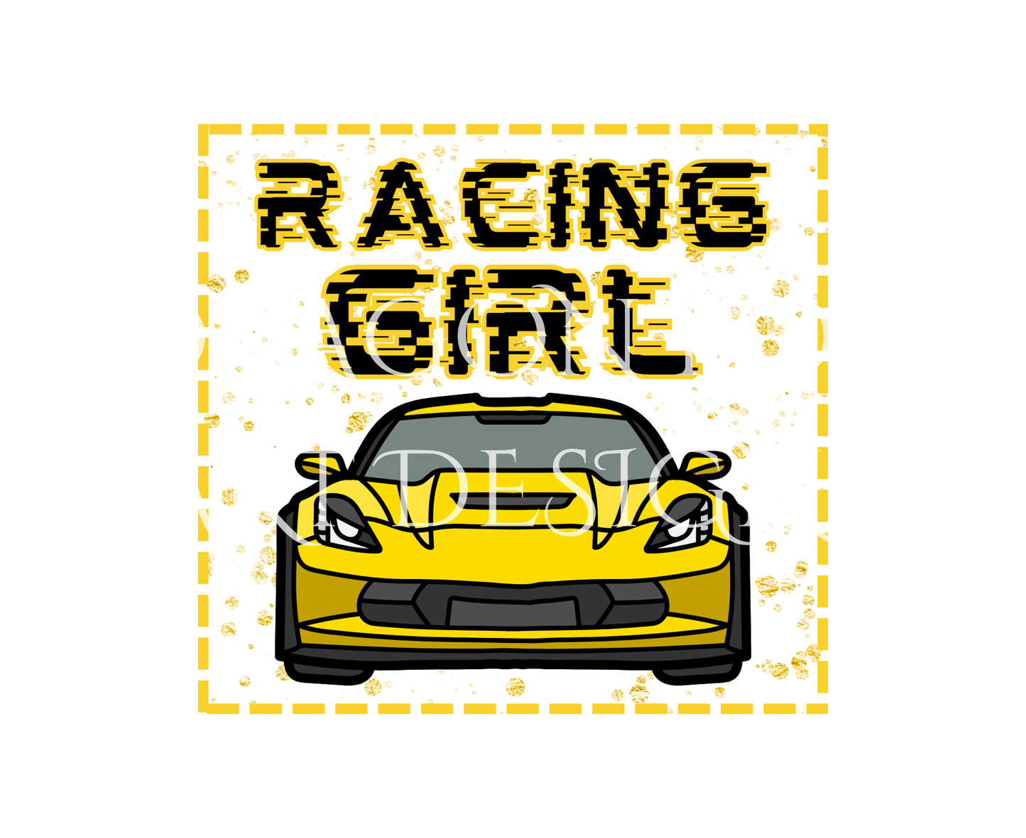 Racing Girl Yellow