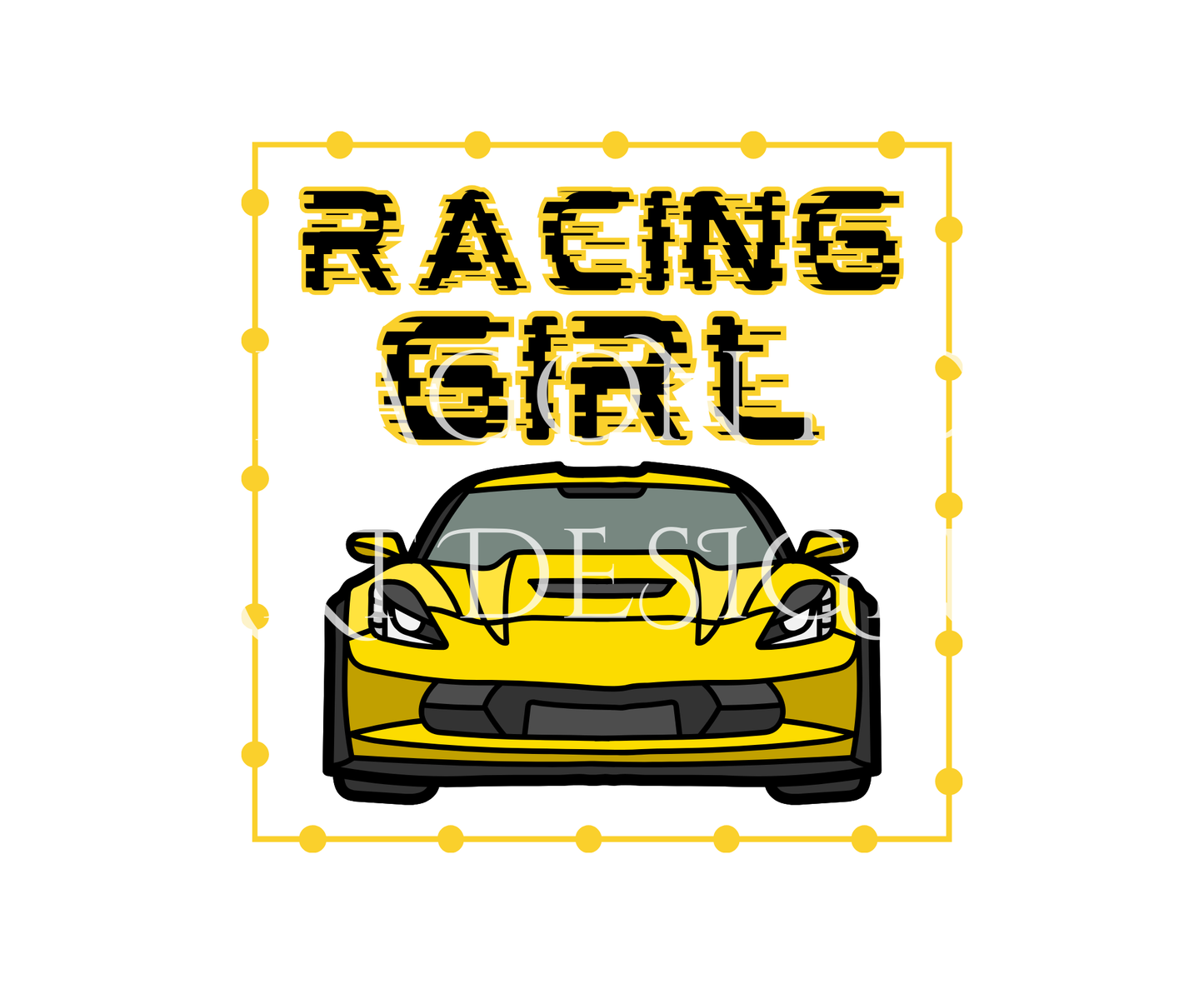 Racing Girl Yellow