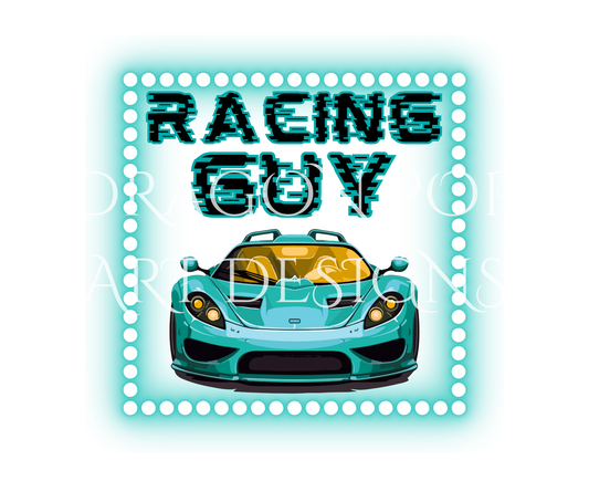 Racing Guy Blue