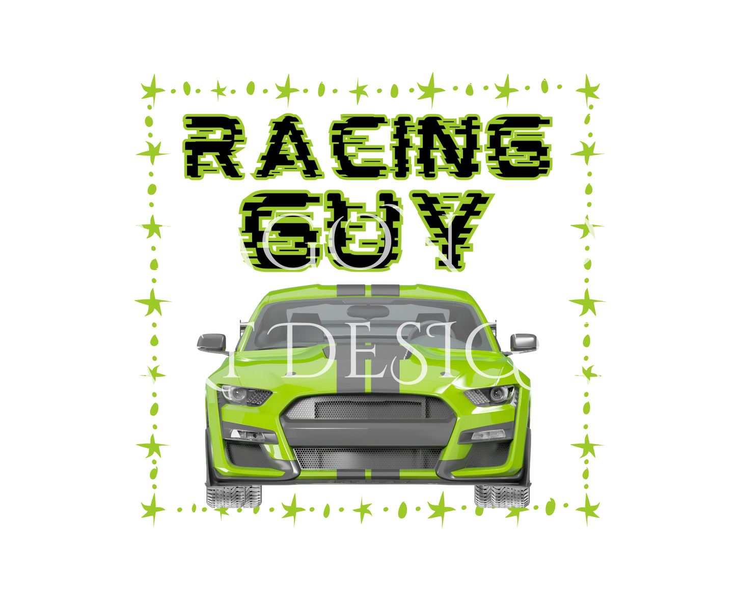 Racing Guy Green