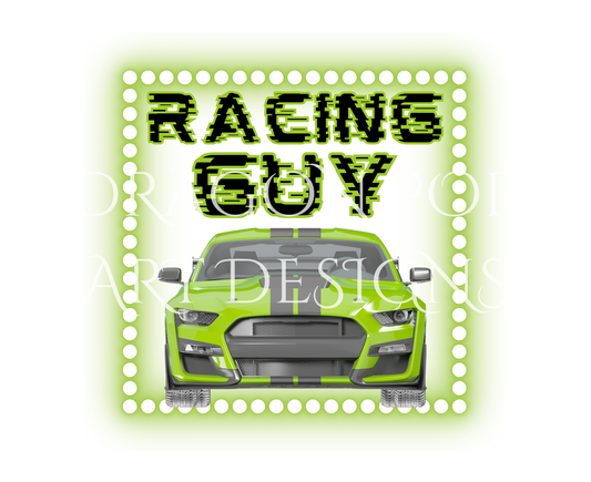 Racing Guy Green