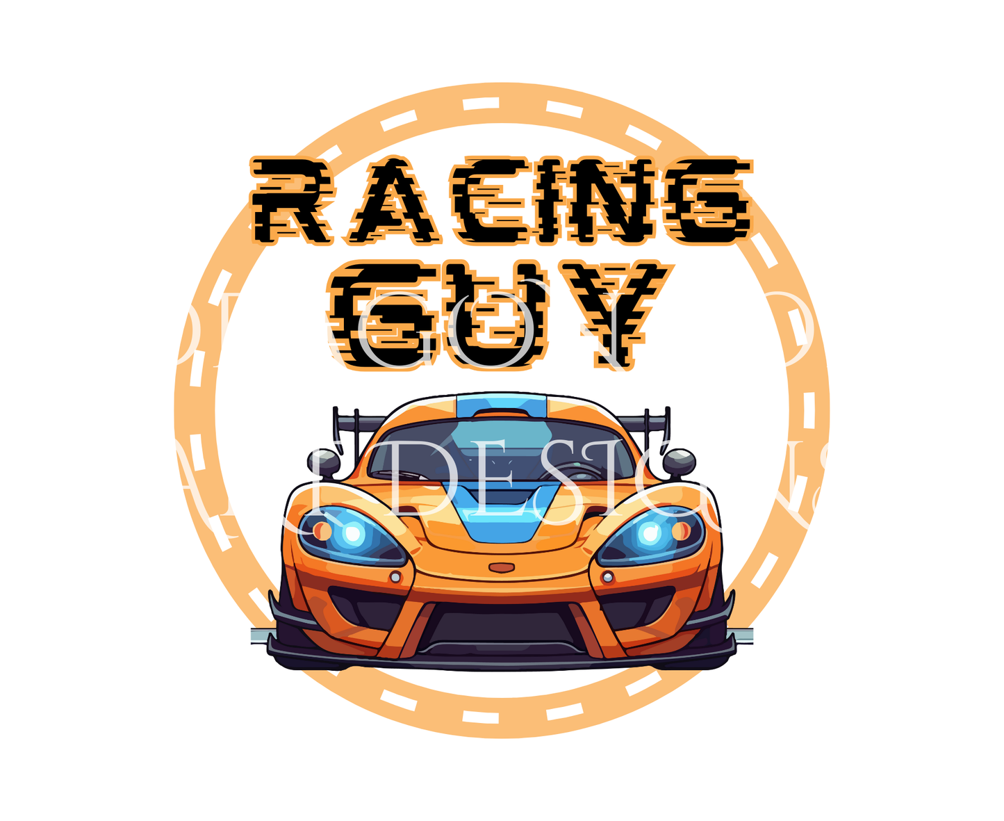 Racing Guy Orange