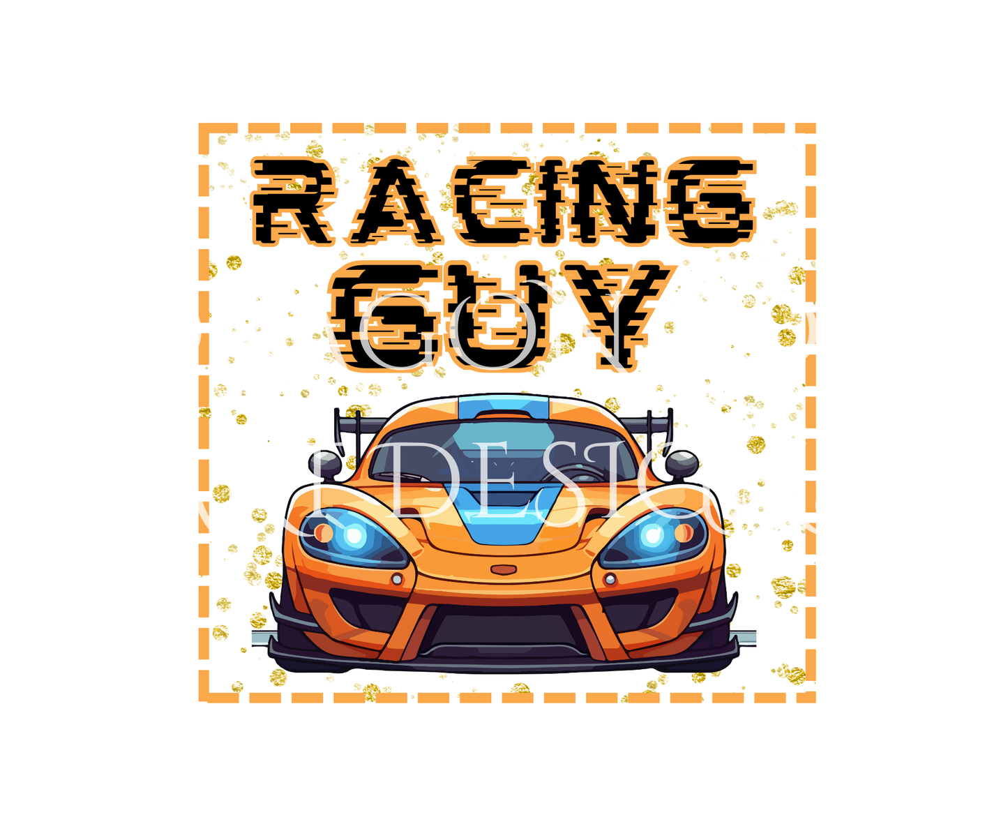 Racing Guy Orange