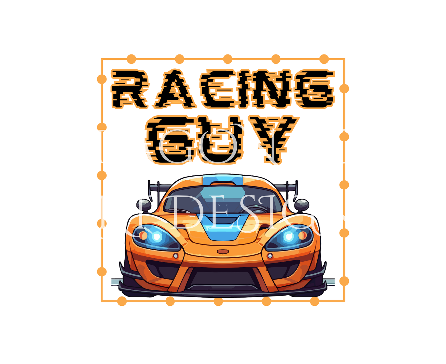 Racing Guy Orange