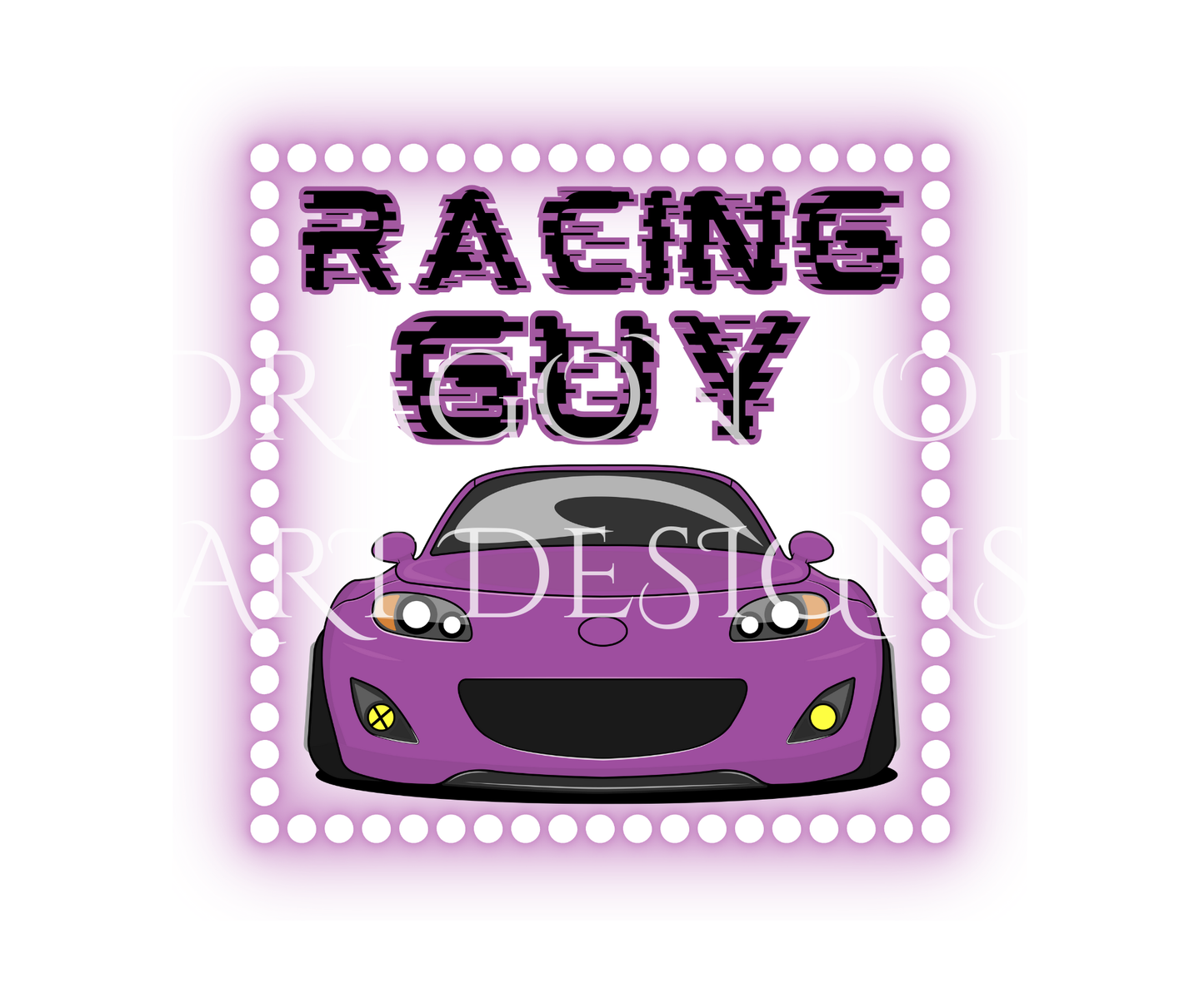 Racing Guy Purple