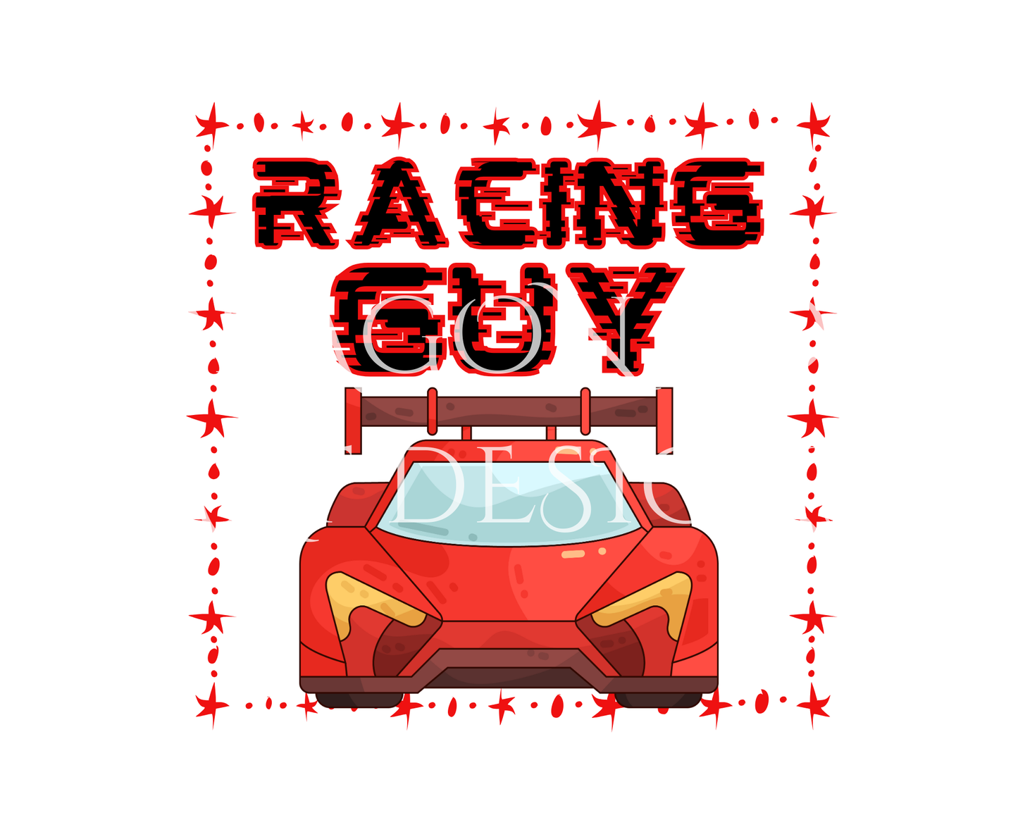 Racing Guy Red