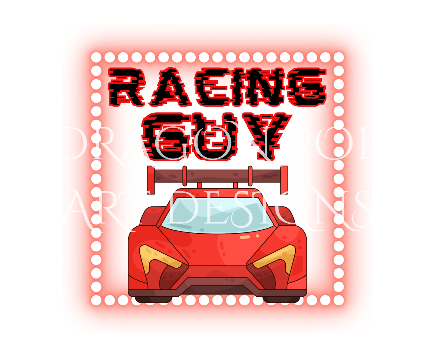 Racing Guy Red