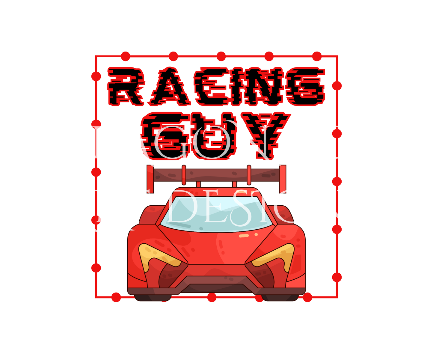 Racing Guy Red