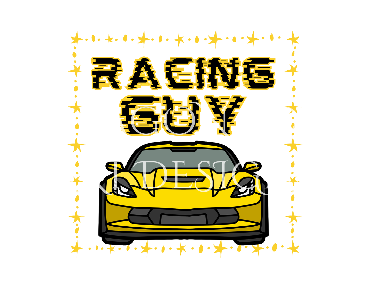 Racing Guy Yellow