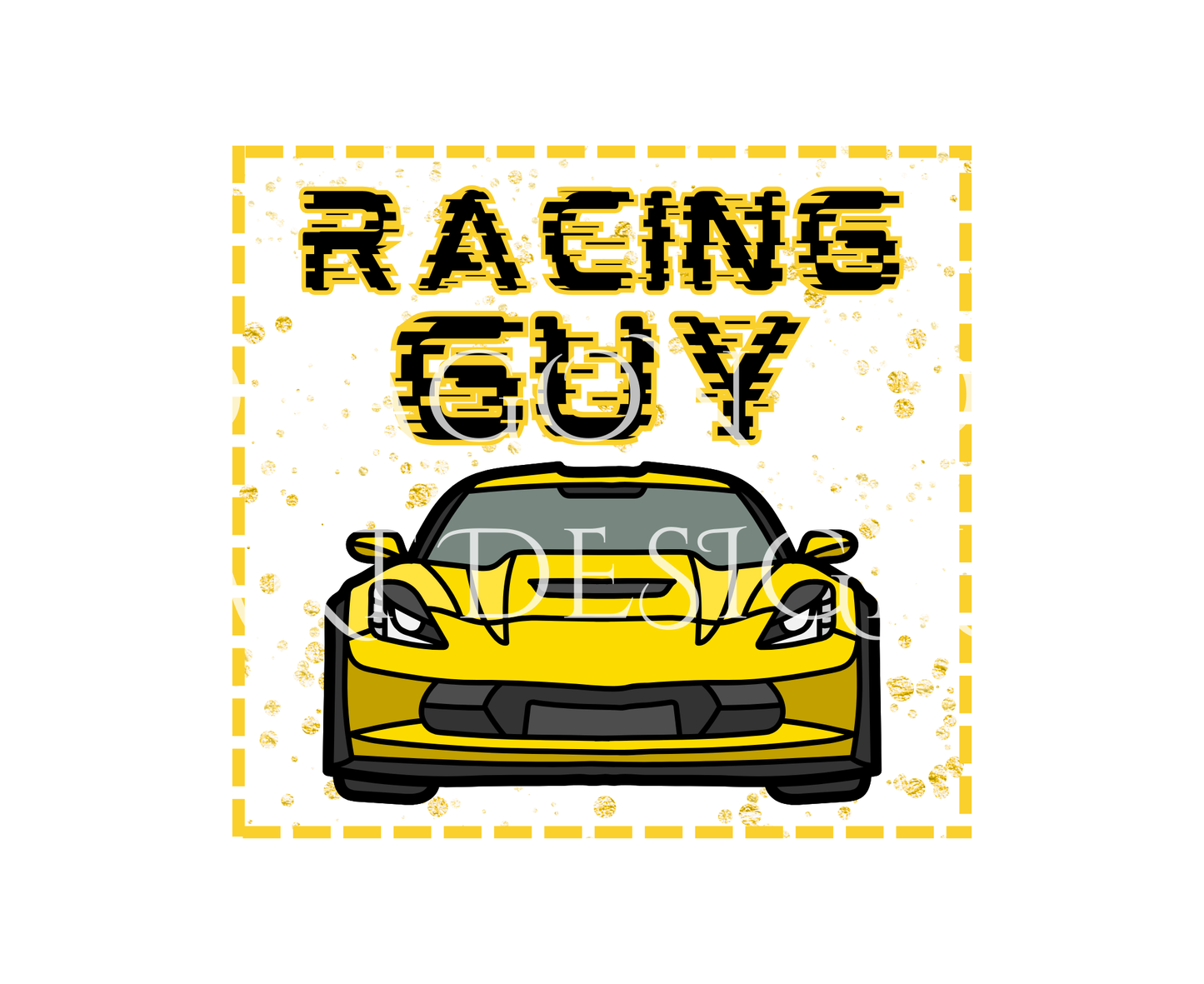 Racing Guy Yellow